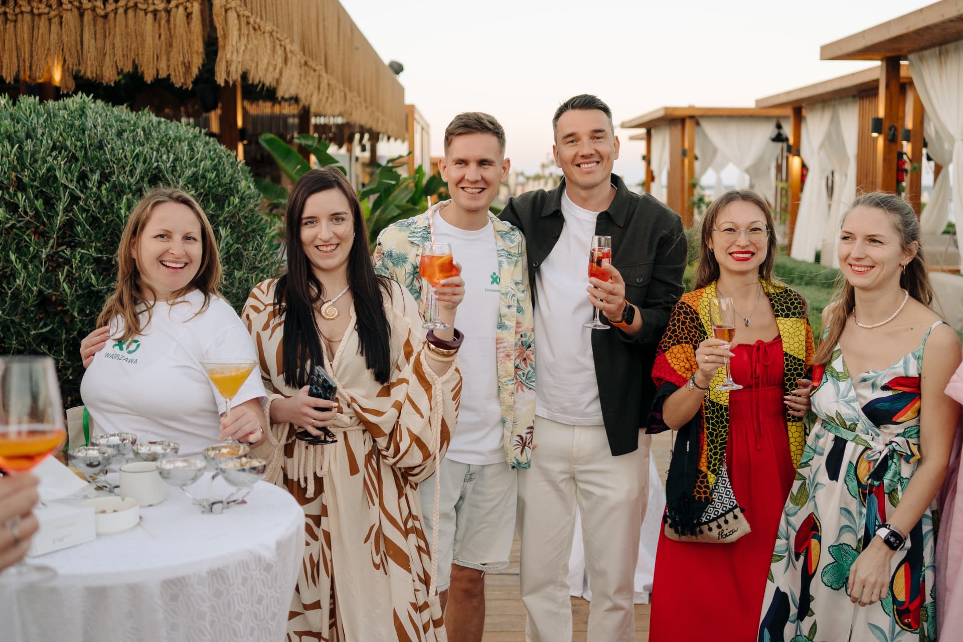 Святкування на терасі